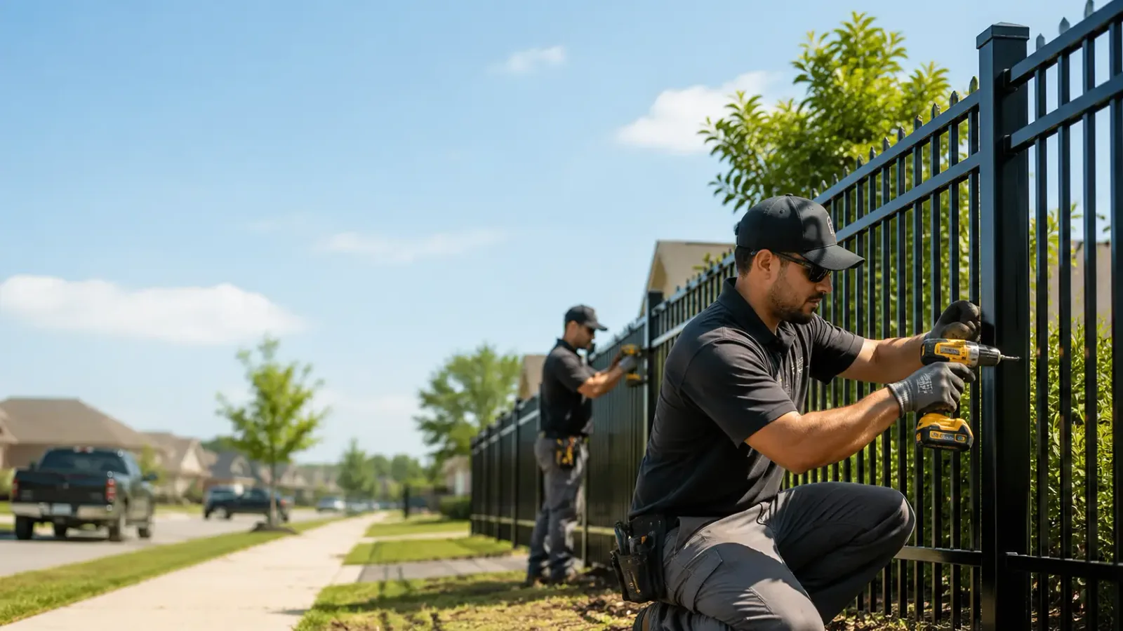 Metal Fence Installation in Saline, MI